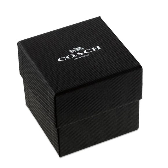 Brand NEW Coach Grand 14502976 28mm Stainless Steel And Yellow Gold-tone Case - Picture 5 of 5